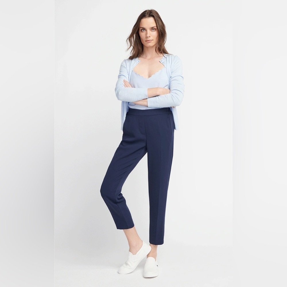 NWT J.CREW (Fall 2023)Jamie pant in Navy Blue size 8